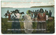 CARTOLINA ABORIGENI LAKE TYERS ABORIGINALS NEAR BAIRNSDALE GIPPSLAND AUSTRALIA ANNO 1909 - Aborigeni