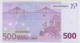 GERMANY X 500 EURO R011  - TRICHET   UNC - 500 Euro