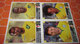 COPA AMERICA CHILE 2015 PANINI N.191 - 192 - 222 - 223 - Edizione Italiana