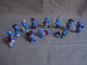 Delcampe - Vintage - Petit Lot De 11 Hippopotames Kinder - Aufstellfiguren