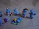 Delcampe - Vintage - Petit Lot De 11 Hippopotames Kinder - Aufstellfiguren