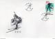 2 FDC 2018 : Jeux Olympiques PyeongChang Monoski Et Biatrhlon Tireur En Position Debout - FDC