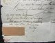 1832 Clermont Ferrand  Lettre Pour Mauriac (Cantal) Avec échantillons De Tissus ! à Voir ! - 1801-1848: Précurseurs XIX