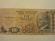 Turchia 100 Lirasi 1970 Used - Turchia