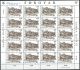 Czeslaw Slania.Faroe Islands 1981. Old Tórshavn . Michel 59-62  Full Sheet  MNH.  Signed. - Féroé (Iles)