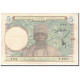 Billet, French West Africa, 5 Francs, 1942-04-22, KM:25, TTB+ - Westafrikanischer Staaten