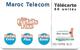 @+ Maroc Telecom 50U - Puce SIE 37 - Date 06/01 Série 2001 - Maroc