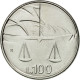 Monnaie, San Marino, 100 Lire, 1990, Rome, SPL, Steel, KM:254 - San Marino