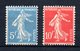 France Frankreich Y&T 241* & 242* (du Bloc 2) - Unused Stamps