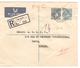 2444/ TP,King Edward Registered Air Mail Cover Lagos 1949 To France C.d'arrivée - Nigeria (...-1960)