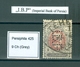 PERSIA - IRAN; Perfin " I B P "  (Imperial Bank Of Persia)  9 Chahis - Iran