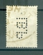 PERSIA - IRAN; Perfin " I B P "  (Imperial Bank Of Persia)  9 Chahis - Iran