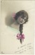 Carte Photo Jeune Femme - Coiffure - Fantaisie 1918 - Femmes
