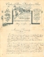 DOCUMENT COMMERCIAL 1909 L.  DELYS CYCLES ET PIECES DETACHEES EN GROS A CHOISY LE ROI  28 RUE CHEVREUL - 1900 – 1949