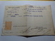 Timbre FiscalSuccursale De Chimaycompte Chèque Postaux.15/02/1922 - Documents