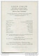 Landestheater Dessau - Spielzeit 1957/58 Nummer 4 - Eugen Onegin Von Peter Tschaikowski - Magdalena Güntzel - Teatro E Danza