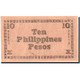 Billet, Philippines, 10 Pesos, Undated (1942), Undated (1942), KM:108a, TTB - Philippines