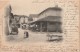 R30- 47) VILLEREAL (LOT EE GARONNE) LA PLACE DU MARCHÉ  - (ANIMÉE - ÉTALS - OBLITERATION DE 1902 - 2 SCANS) - Autres & Non Classés