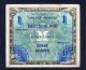 Banconota Germania - 1 Mark - 1944 Occupazione - Circolata - Andere & Zonder Classificatie