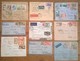 Lot De 9 Enveloppes & Timbres INDOCHINE - Autres & Non Classés