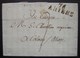 Amiens L'an 9 Marque 76 Amiens Sur Une Lettre Pour Colmar (Alsace) - 1701-1800: Precursori XVIII