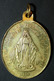 Beau Médaillon Bronze XIXème Pendentif Médaille Religieuse "S. Franciscus / Médaille Miraculeuse" Paris Religious Medal - Religion & Esotérisme