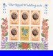 JAMAIQUE 1981 FEUILLET MARIAGE CHARLES ET DIANA-FLEURS YVERT N°512/15 NEUF MNH** - Jamaique (1962-...)