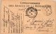 Correspondance Des Armées De La République - Cerisy La Forêt - Mr Leprieuix (oblitération Trésor Et Postes) - Guerre De 1914-18