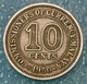 Malaya 10 Cents, 1950 -0515 - Malaysia