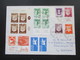 Israel 1973 Luftpostbrief Nach Essen Mit Vielen Marken! 1x Eckrand Und Etl. Unterrand Stücke! Randbedruckungen!! - Covers & Documents