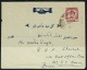 RB 1221 - 1952 Cover Iraq To R.A.F. Base Basra - 3 Fils Rate - Hands Skaking Peace Theme? - Iraq