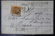 France: Lettre Complete Limoges GC 2049 -&gt; Mans, Yv Nr 48 - 1870 Bordeaux Printing