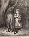 2 ESTAMPES *CONTES DE PERRAULT Le Petit Chaperon Rouge GUSTAVE DORE *La Bourse Du Commerce PARIS M.Berteault - Prints & Engravings