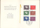 LIVRET SOUVENIR DES PTT - NUM 4 - 1956/ET - ORGANISATION METEOROLOGIQUE MONDIALE - COTE 60.--CHF - Markenheftchen