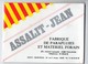 Toulouse (31 Haute Garonne) échantillons Des Toiles Pour Parapluies Forains JEAN ASSALIT  (PPP14761) - Advertising