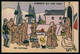 Art EGOR Anticlérical Les Capucins Comment Ils S'ent Vont Caricature Politique France Carte Postale Original Cpa 1900s - Satiriques