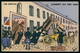 Art EGOR Anticlérical Les Jésuites Comment Ils S'ent Vont Caricature Politique France Carte Postale Original Cpa 1900s - Satiriques