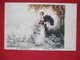 CARTE ILLUSTREE - " HARDY " - FEMME A L' EVENTAIL " - LIRE LE TEXTE ROMANTIQUE... - Hardy, Florence