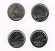 =&    CANADA  4 X 10  CENTS 1968/79/88/2004 - Canada