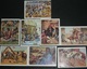 Lot Images Autocollantes Autocollant Figurine PANINI, Fin Des Années 1970's, WEST Western Indiens Cow-boys - Edizione Italiana