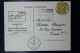 France 1er Vol Paris-Malmoe Et Retour Sur 2 Cartes Postale Avec 2x Signature De Pilote  1925 - First Flight Covers