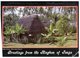 (201) Kingdom Of Tonga Houses (greeting Card) - Tonga