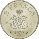 Monnaie, Monaco, Rainier III, 2 Francs, 1979, Paris, ESSAI, FDC, Nickel - 1960-2001 New Francs