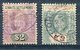 STRAITS  SETTLEMENTS     Nº   89 Y  90   Usados -381 - Otros & Sin Clasificación