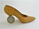 Delcampe - CHAUSSURE MINIATURE COLLECTION GOLDEN STILETTO JUST THE RIGHT SHOE - Sonstige & Ohne Zuordnung