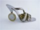 Delcampe - CHAUSSURE MINIATURE DE COLLECTION (18) PALAIS ROYAL METAL ARGENTE STRASS - Andere & Zonder Classificatie