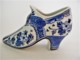 CHAUSSURE MINIATURE DE COLLECTION (22) PORCELAINE DELFT - Autres & Non Classés