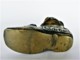 Delcampe - LOT DE 3 CHAUSSURES MINIATURES DE COLLECTION (39) Bronze Doré - Other & Unclassified