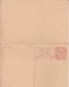 Hyderabad  6 Pies  Pair  Reply   Post Card  India  #  12141  D Inde Indien - Hyderabad