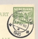 Nederland - 1940 - 3 Cent Lebeau, Arbeidslijstkaart G15b Van Schiedam Naar Rotterdam - Postal Stationery